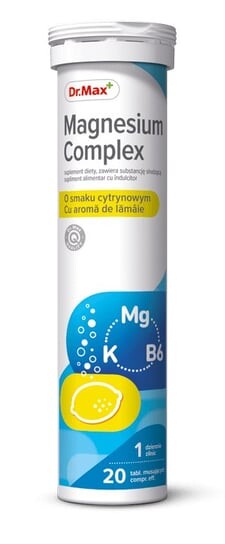 

Магний Комплекс Dr.Max, Добавка , 20 шипучих таблеток