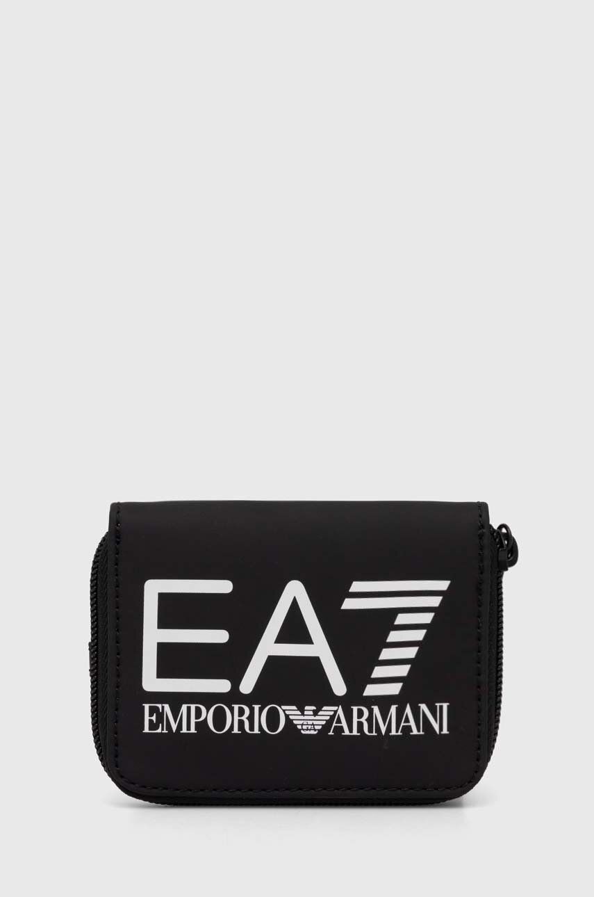 

Кошелек EA7 Emporio Armani, черный