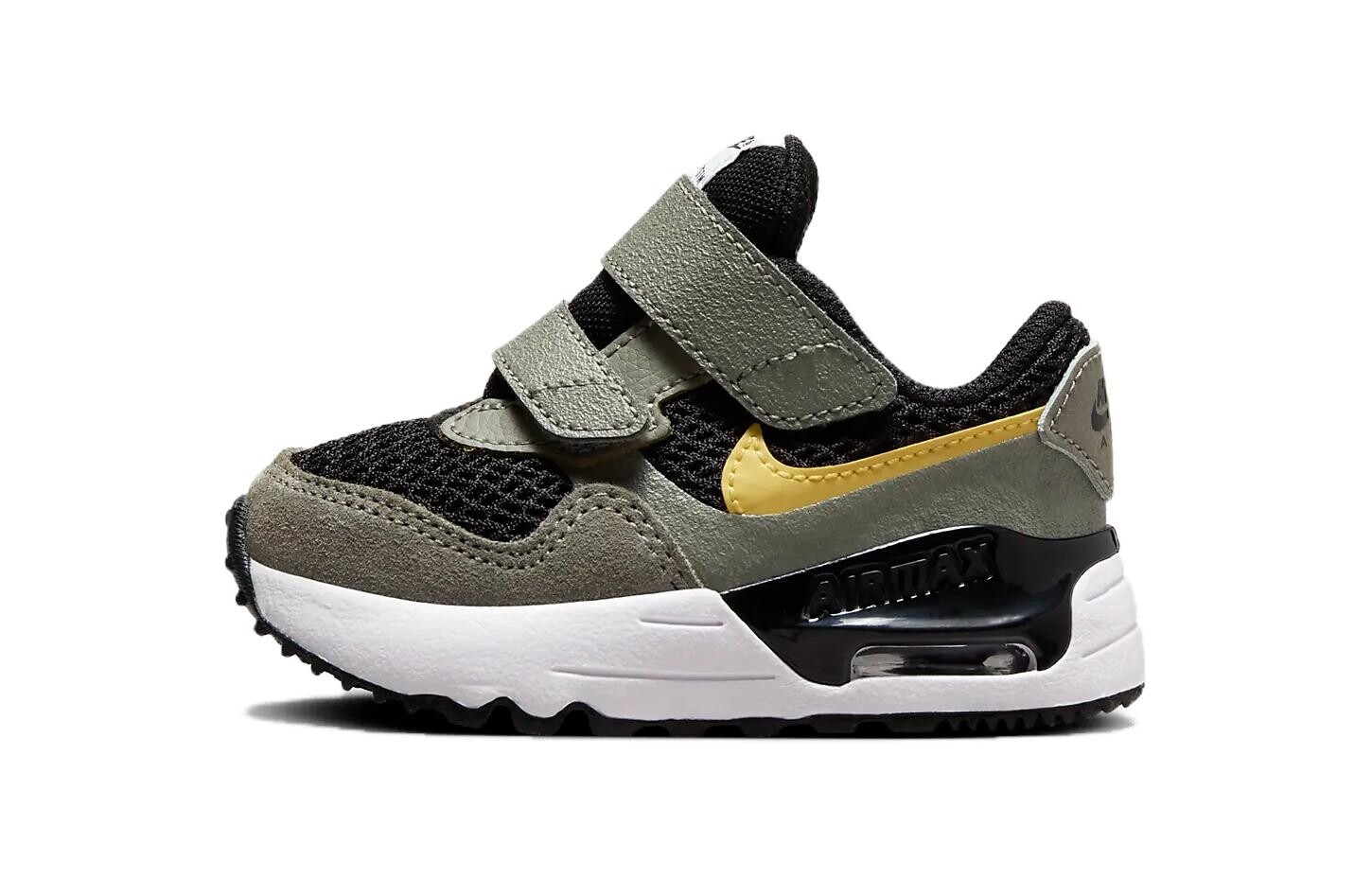 

Кроссовки для малышей Nike Air Max SYSTM TD, Green/Black