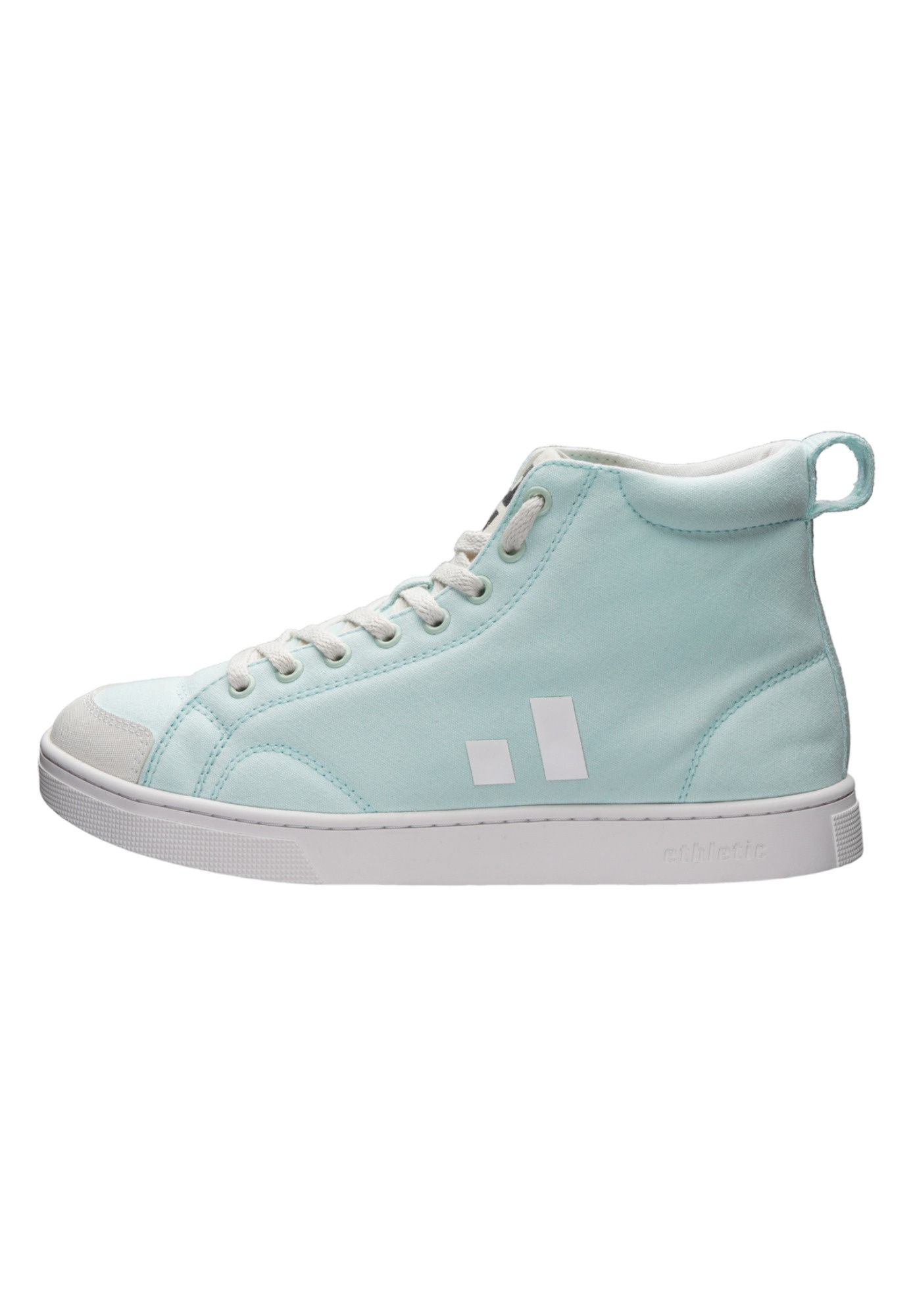 

Кроссовки ethletic Canvas Active Hi Cut, цвет Light Agua Green | Just White