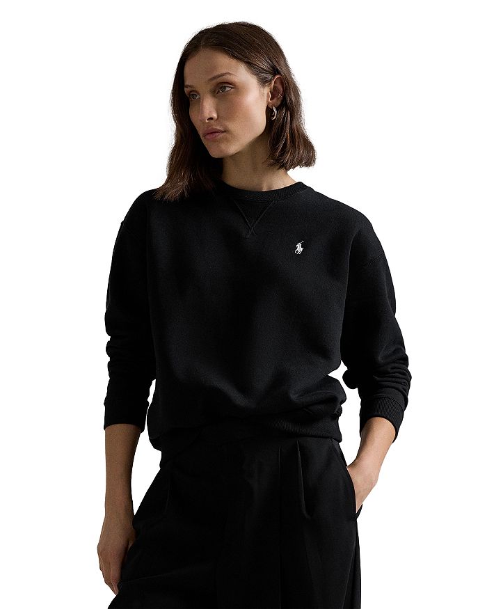 

Лаурен Ральф Лорен Флисовая водолазка Ralph Lauren, черный