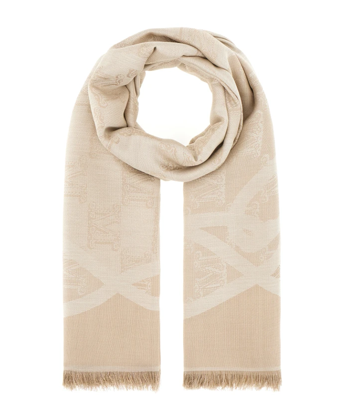 

Шарфы и шали Max Mara, бежевый