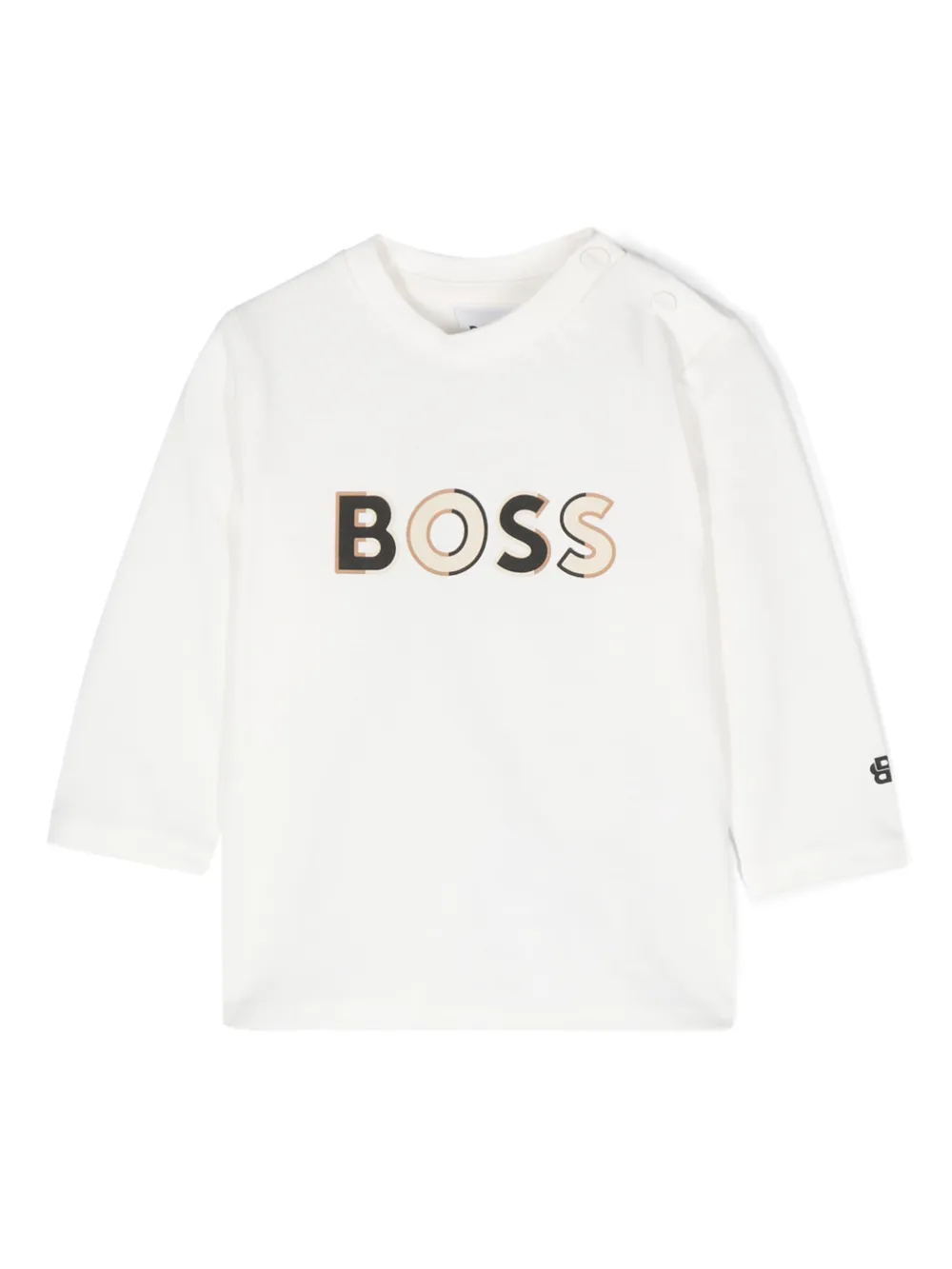 

Футболка с логотипом BOSS Kidswear, белый