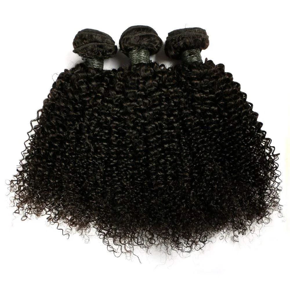 Комплект из 3 пучков бразильских натуральных волос Kinky Curly от BLISSHAIR Blisshair