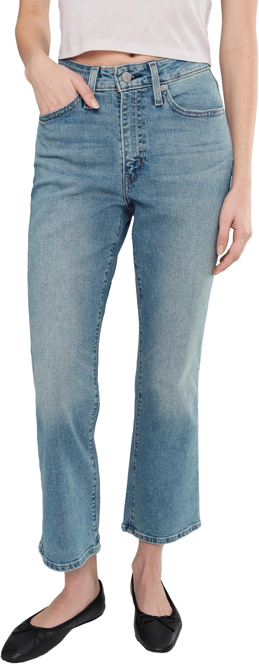 

Джинсы Levi's Womens Women's 725 Authentic Kick Boot, Play And Pretend