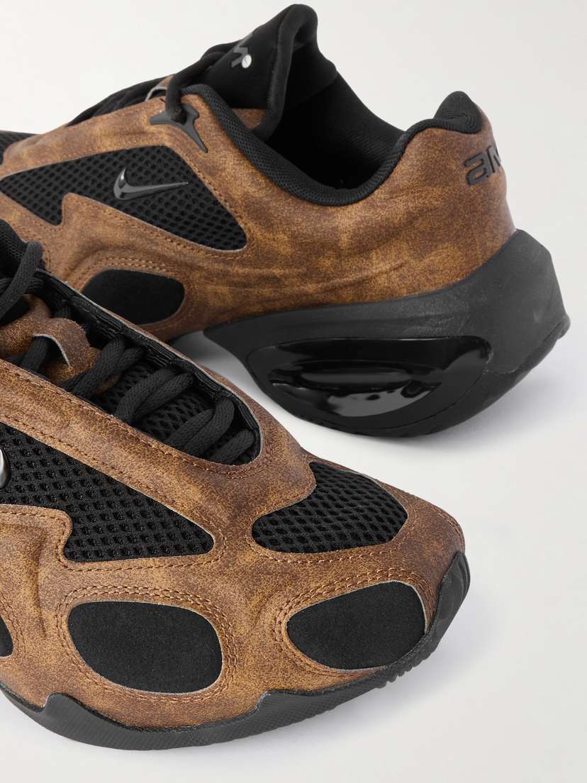 Замшевые кроссовки Nike Air Max Muse с сетчатой отделкой Nike, коричневый — фото 4