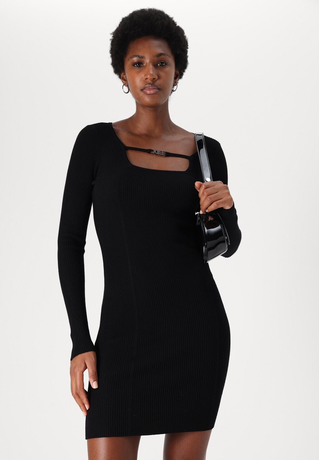 

Платье-джемпер LOGO DRESS Karl Lagerfeld Jeans, черный