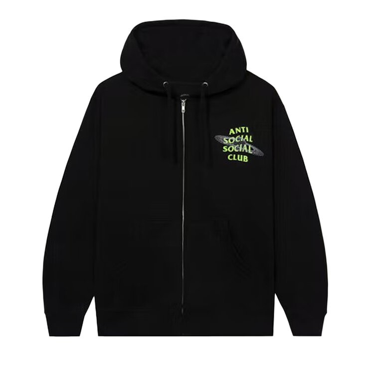 

Худи Anti Social Social Club The Shape Of Things Zip Up 'Black', черный