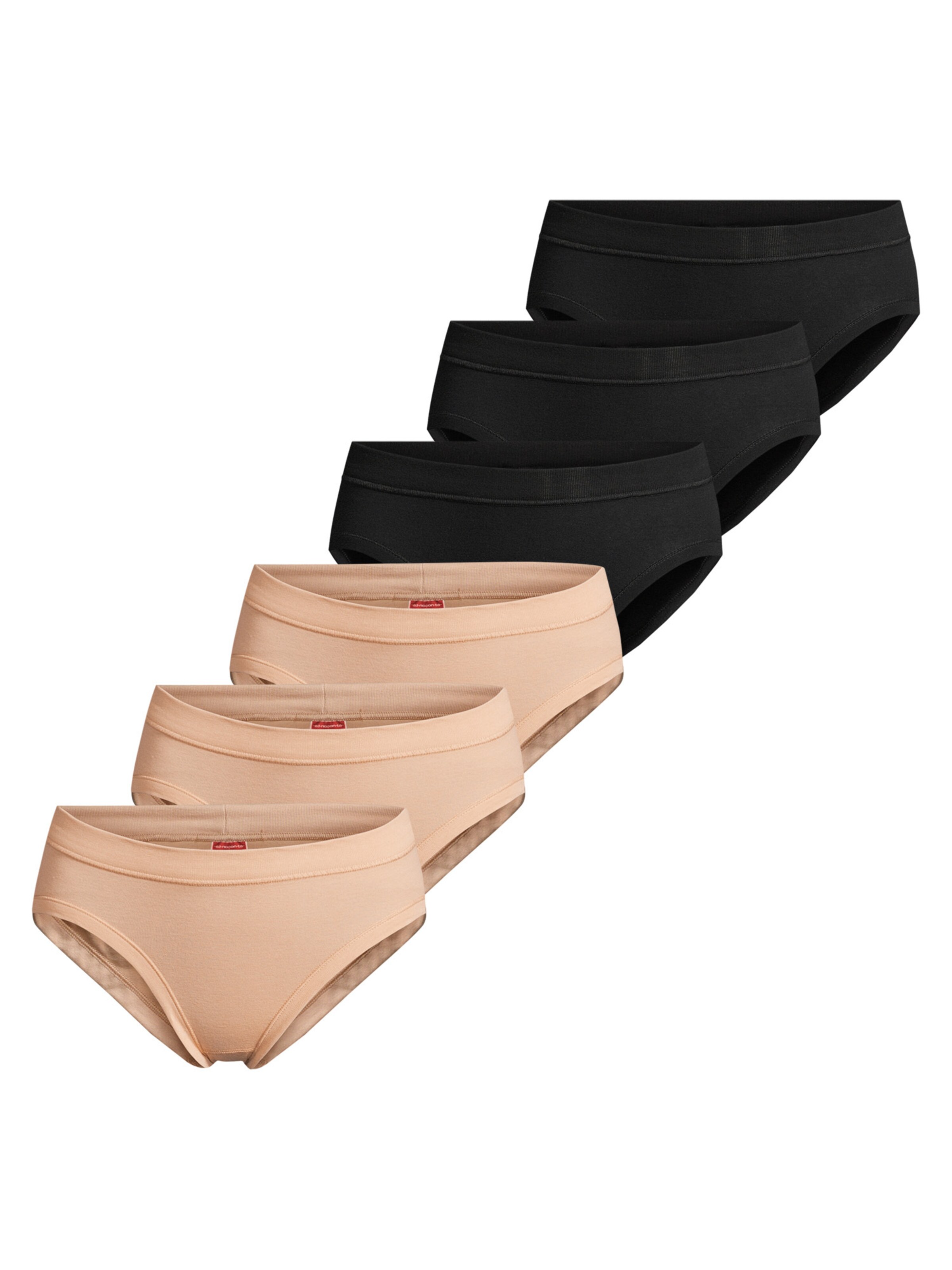 

CON-TA Трусики 'Feinripp' в крапчатом черном цвете