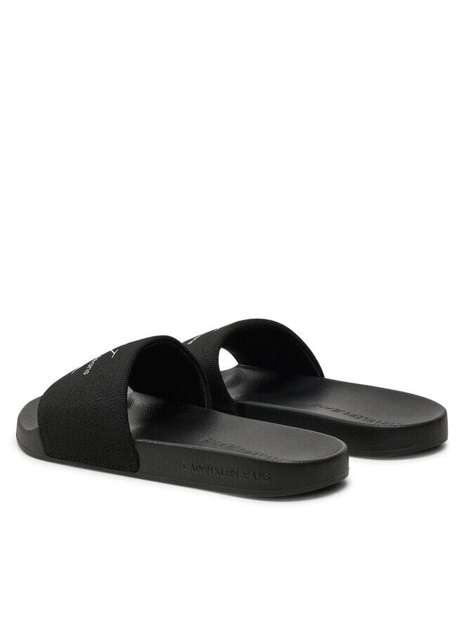 Шлепанцы Calvin Klein Jeans Slide Monogram Wn YW0YW01835, черный — фото 3
