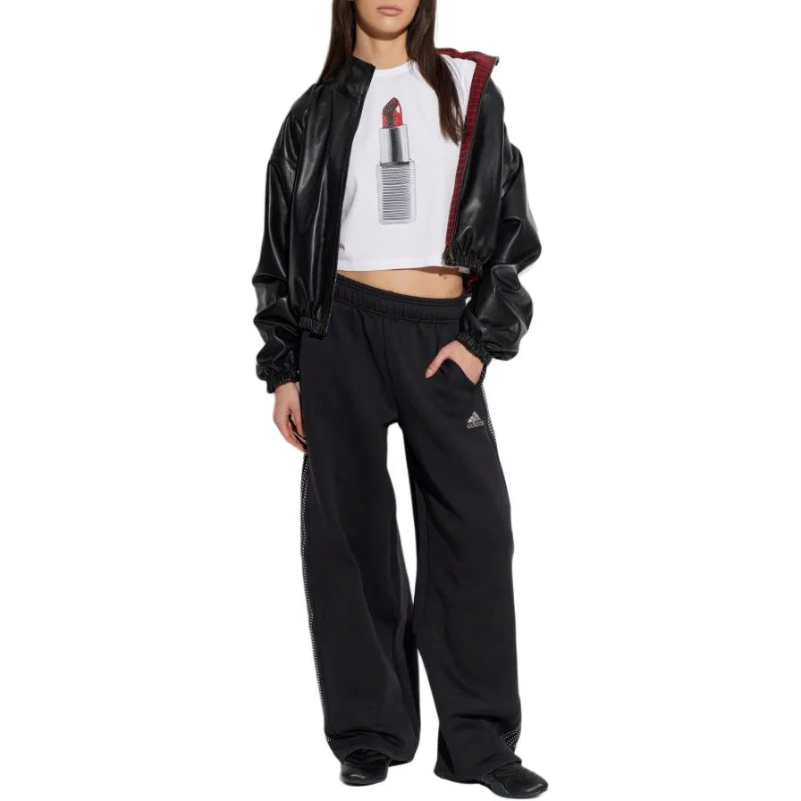 Футболка с принтом Alexander Wang белая — фото 3