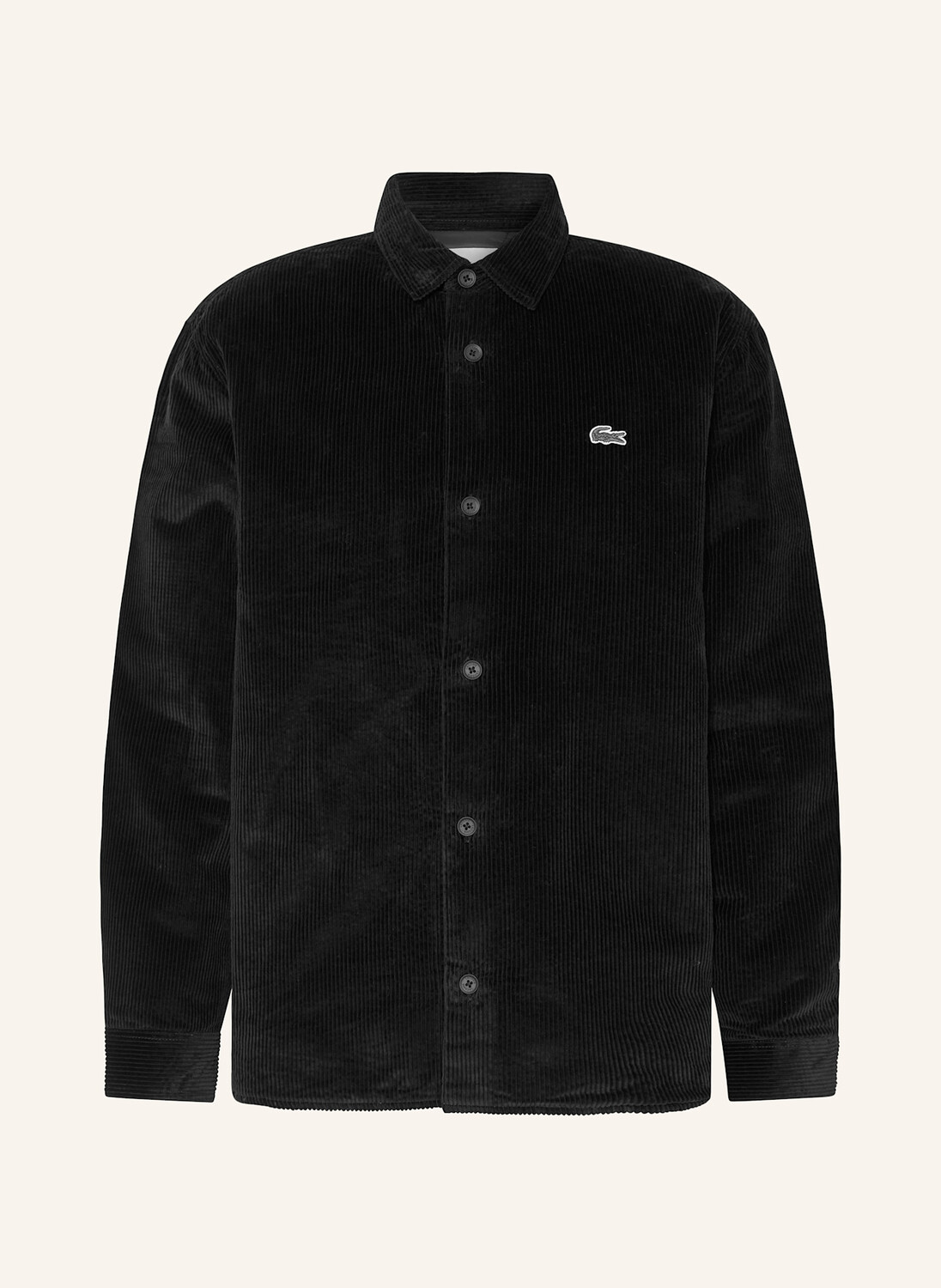 

Вельветовая куртка LACOSTE, черный