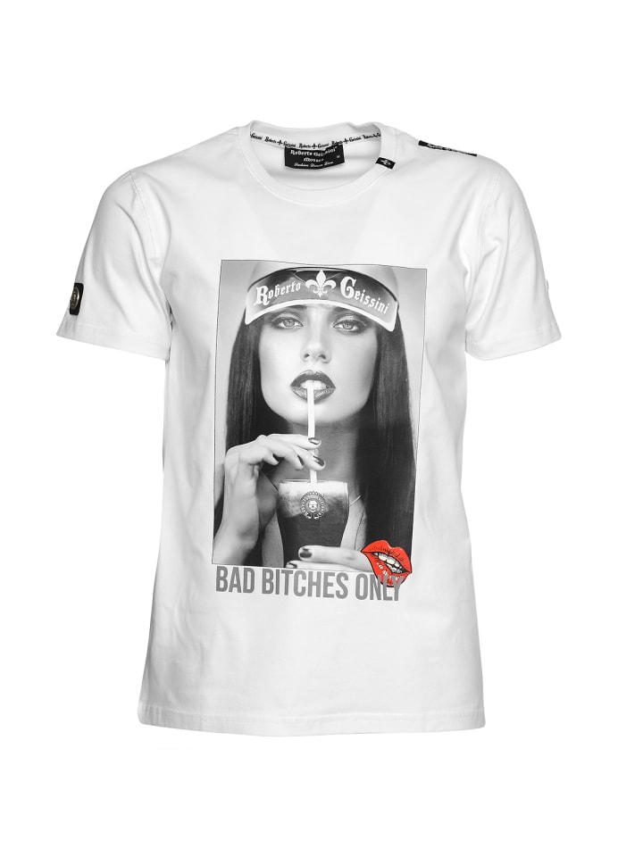 

Футболка Beauty T-shirt белая унисекс Roberto Geissini, Белый, Футболка Beauty T-shirt белая унисекс Roberto Geissini