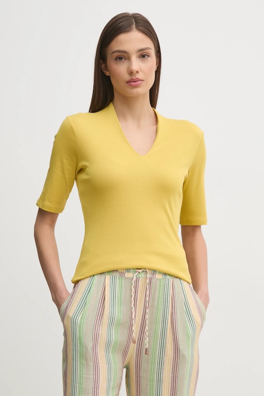 

Хлопковая футболка United Colors of Benetton, зеленый