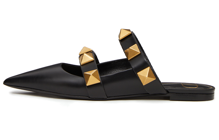 Женские туфли Valentino Roman, черный