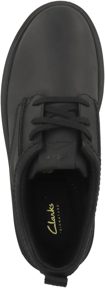 Мужские кроссовки Clarks Polden на шнуровке, черный/черный — фото 2