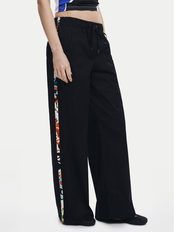 

Брюки прямого кроя Paisley 25SWPW19 Desigual, черный