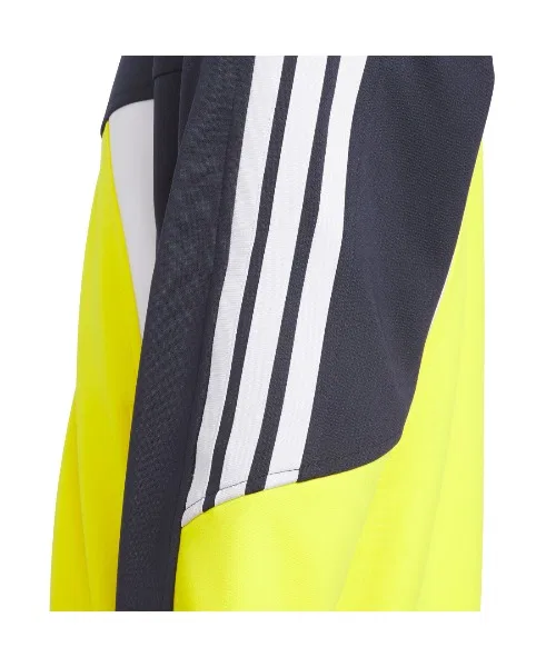 Куртка adidas Essentials Colorblock WU, джоггер, полиэстер, серая — фото 4