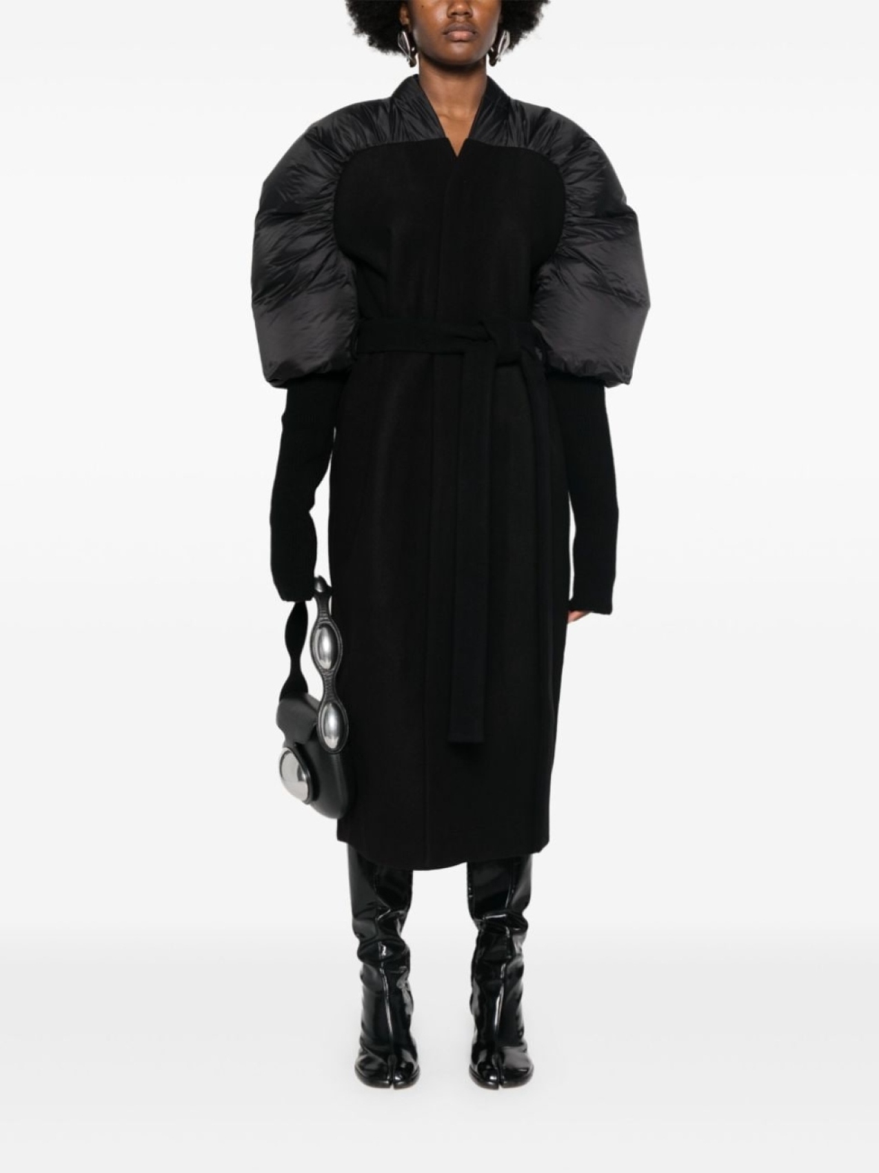 

Rick Owens пальто Duvetina, черный