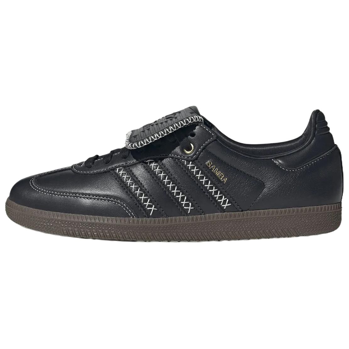 

Adidas Originals Низкие износостойкие кроссовки для скейтбординга Samba LT, мужские, черные