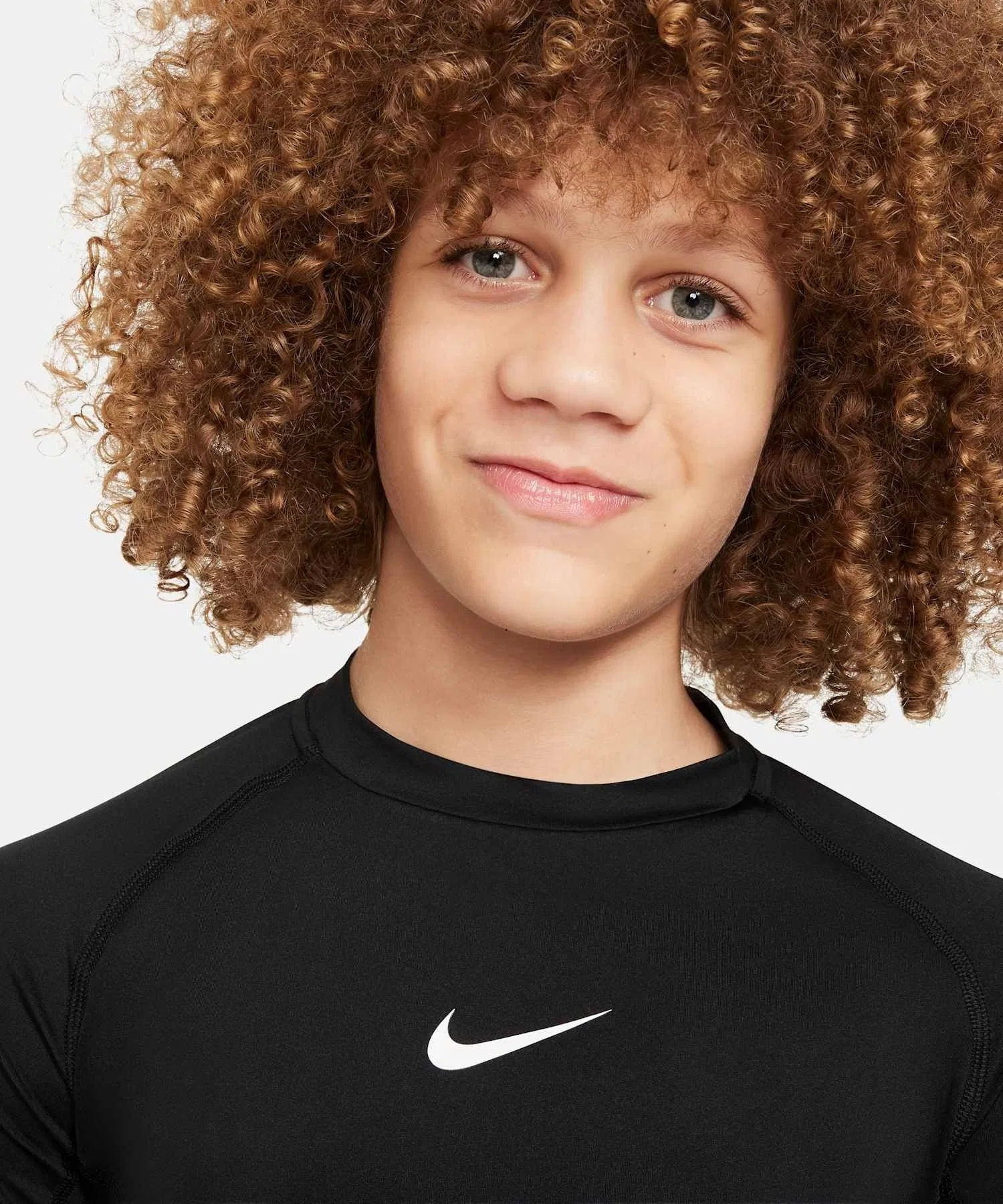 Детская футболка Nike Pro Dri-FIT с длинным рукавом — фото 3