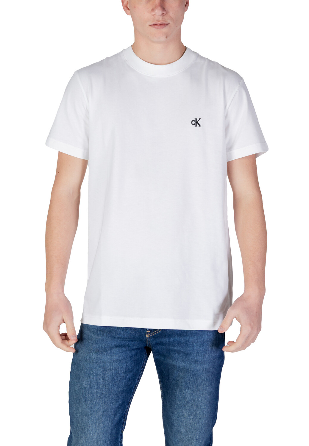 

Футболка мужская Calvin Klein Jeans хлопковая, белый