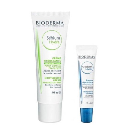

Sebium Isokit 40 мл + Atoderm Lip Balm 15 мл Bioderma