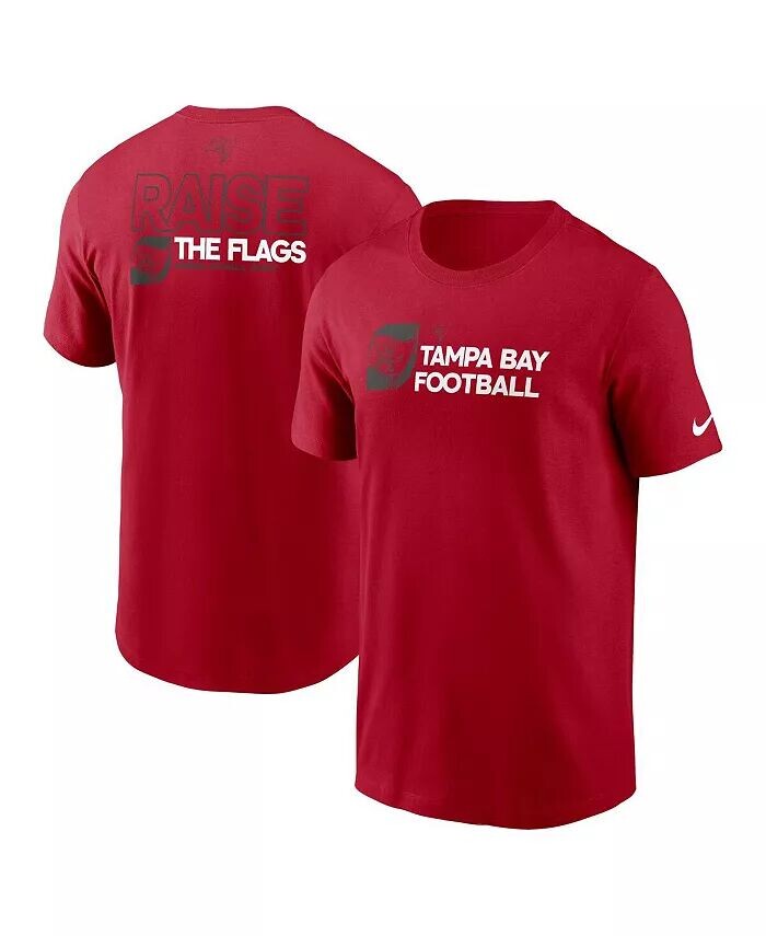 

Мужская красная футболка Tampa Bay Buccaneers Outline Nike