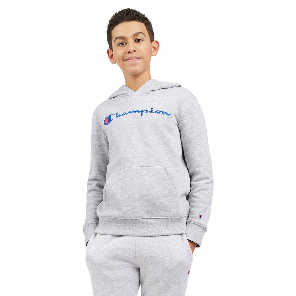 

Толстовка из флиса с логотипом Champion для мальчиков 8–20 лет, цвет Gray Heather