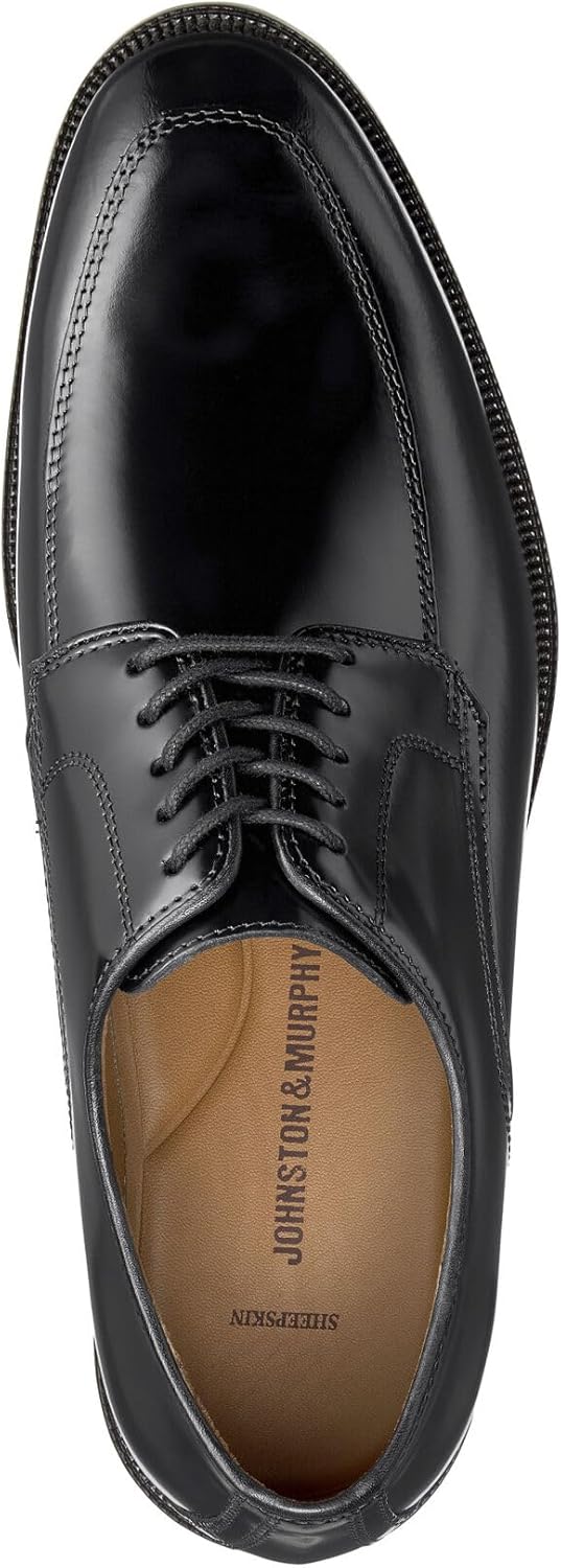 Мужские классические туфли Johnston Murphy Bradford Moc Toe Johnston & Murphy, черный — фото 2