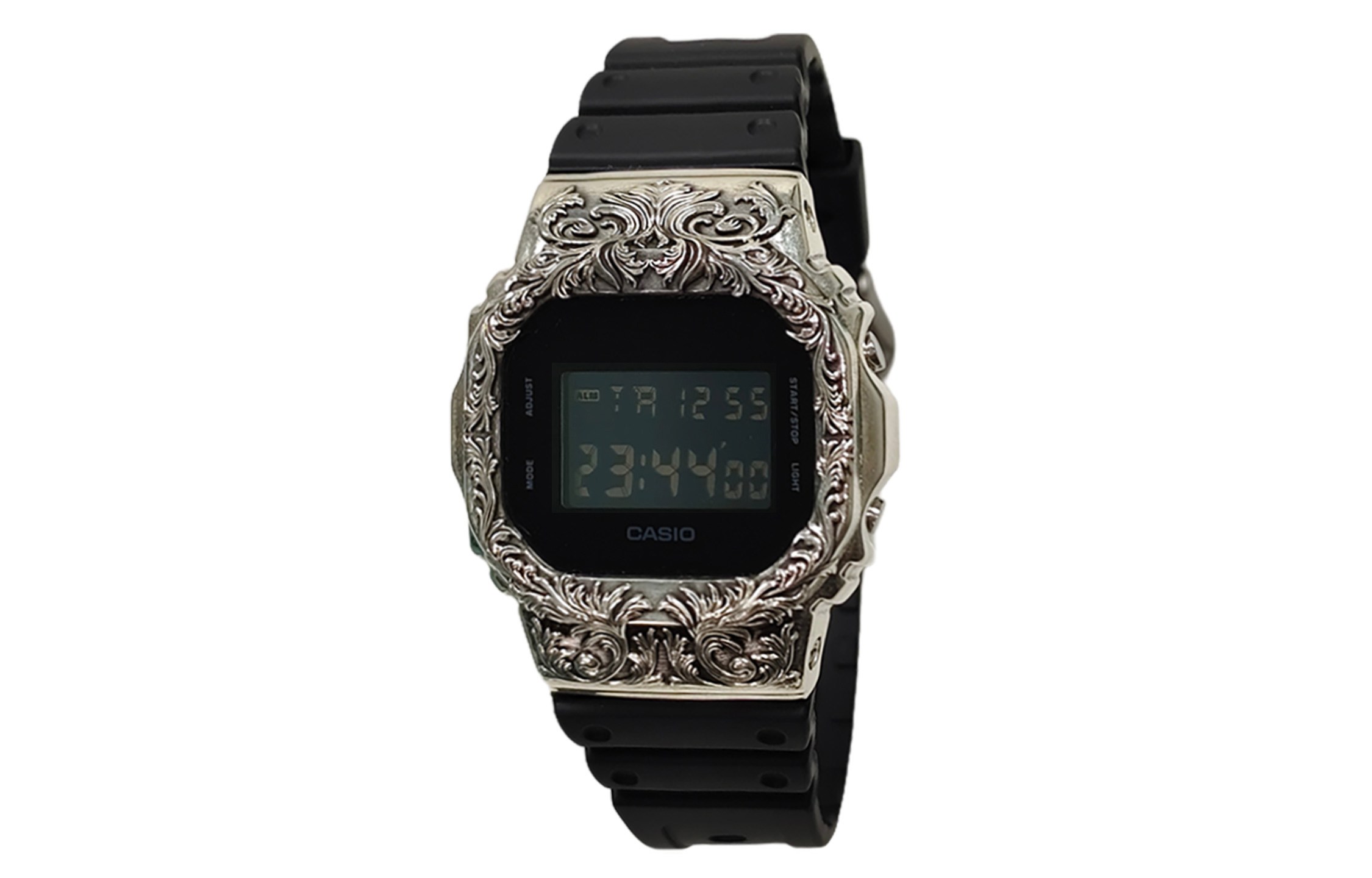 

CASIO Часы Retrofit Series Thorn Compact Collection Quartz Movement Resin Strap Watch Unisex Black Dial