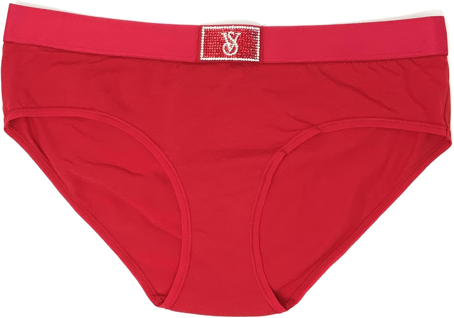

Трусики Victoria's Cotton Logo Hiphugger Hipster Victoria's Secret, Red/Vs