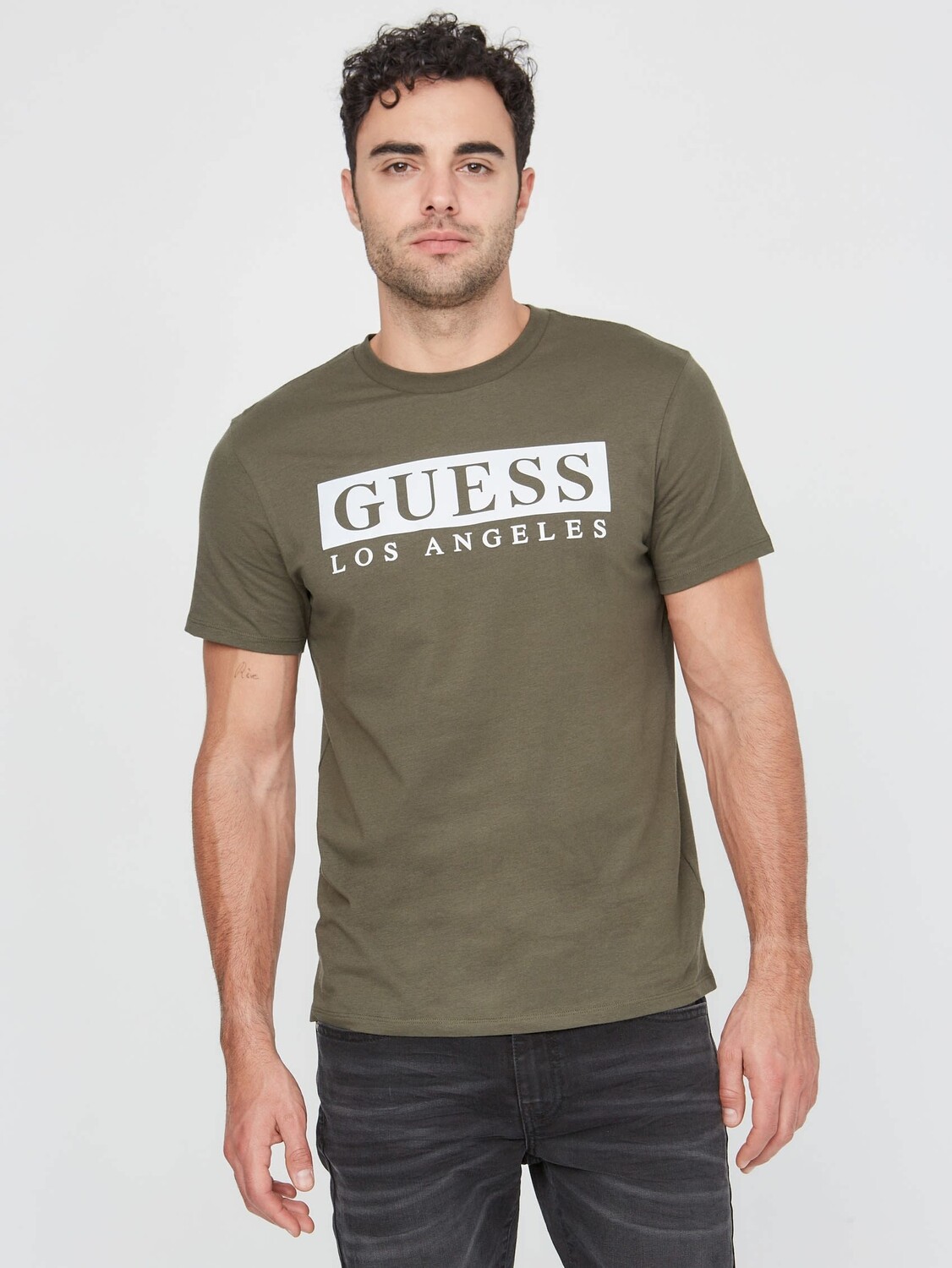 

Футболка с логотипом Greg Guess Factory, цвет Spooky Forest