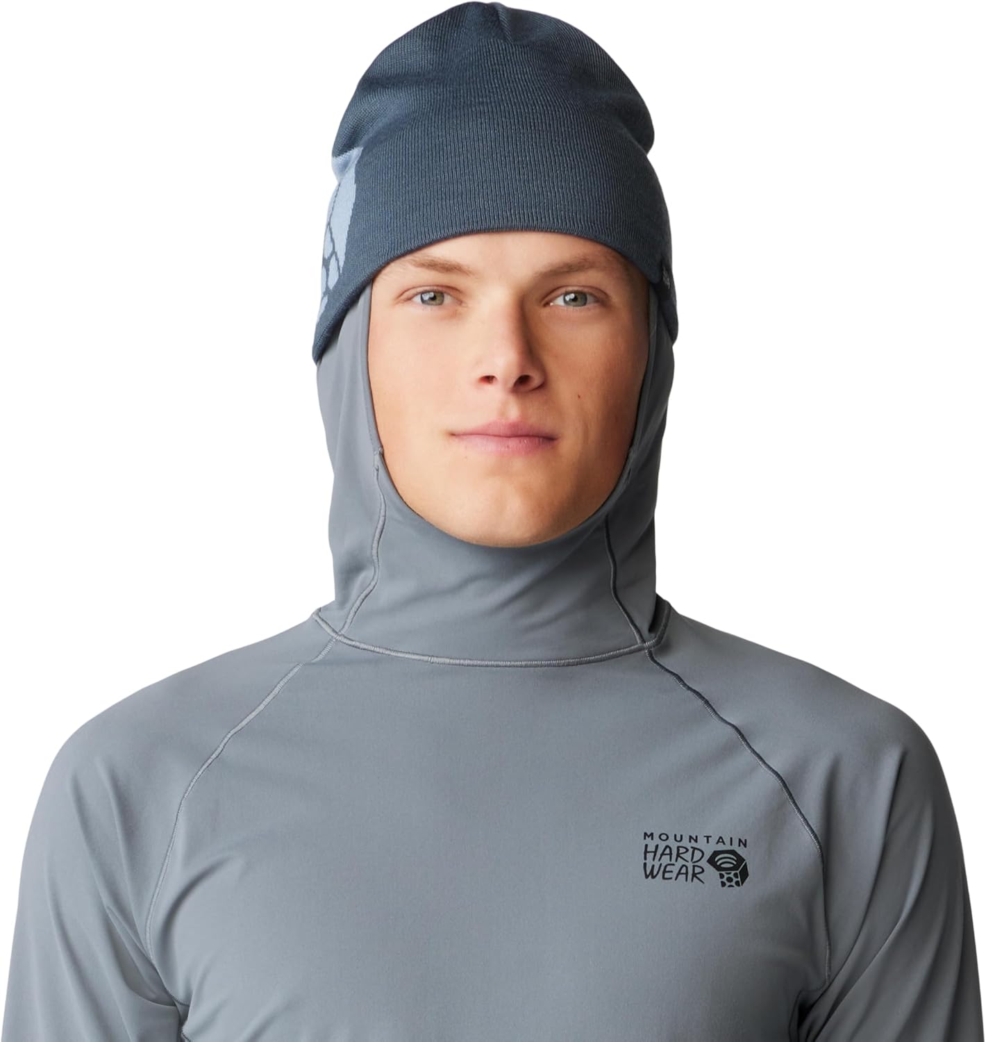 

Шапка Mountain Hardwear Mens Caelum Dome, Moon Blue