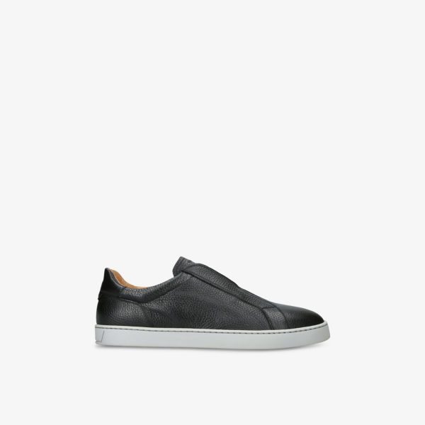 

Кроссовки кожаные Magnanni без шнуровки, черный