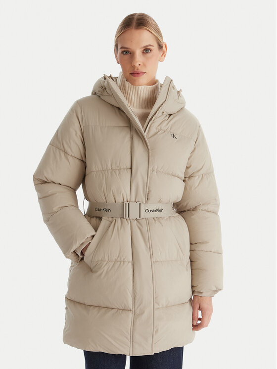 

Зимняя куртка regular fit LV047D508G Calvin Klein Jeans, бежевый