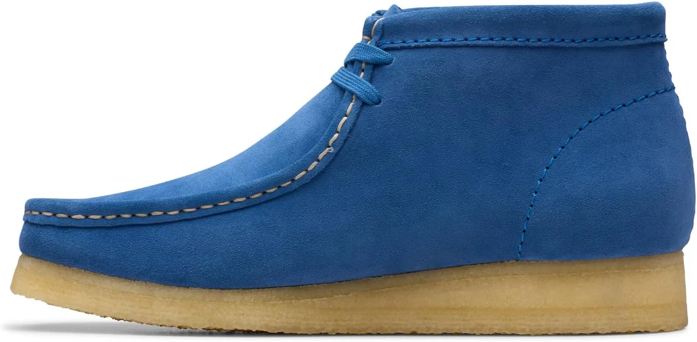 Кроссовки для бега, синий замш, Clarks