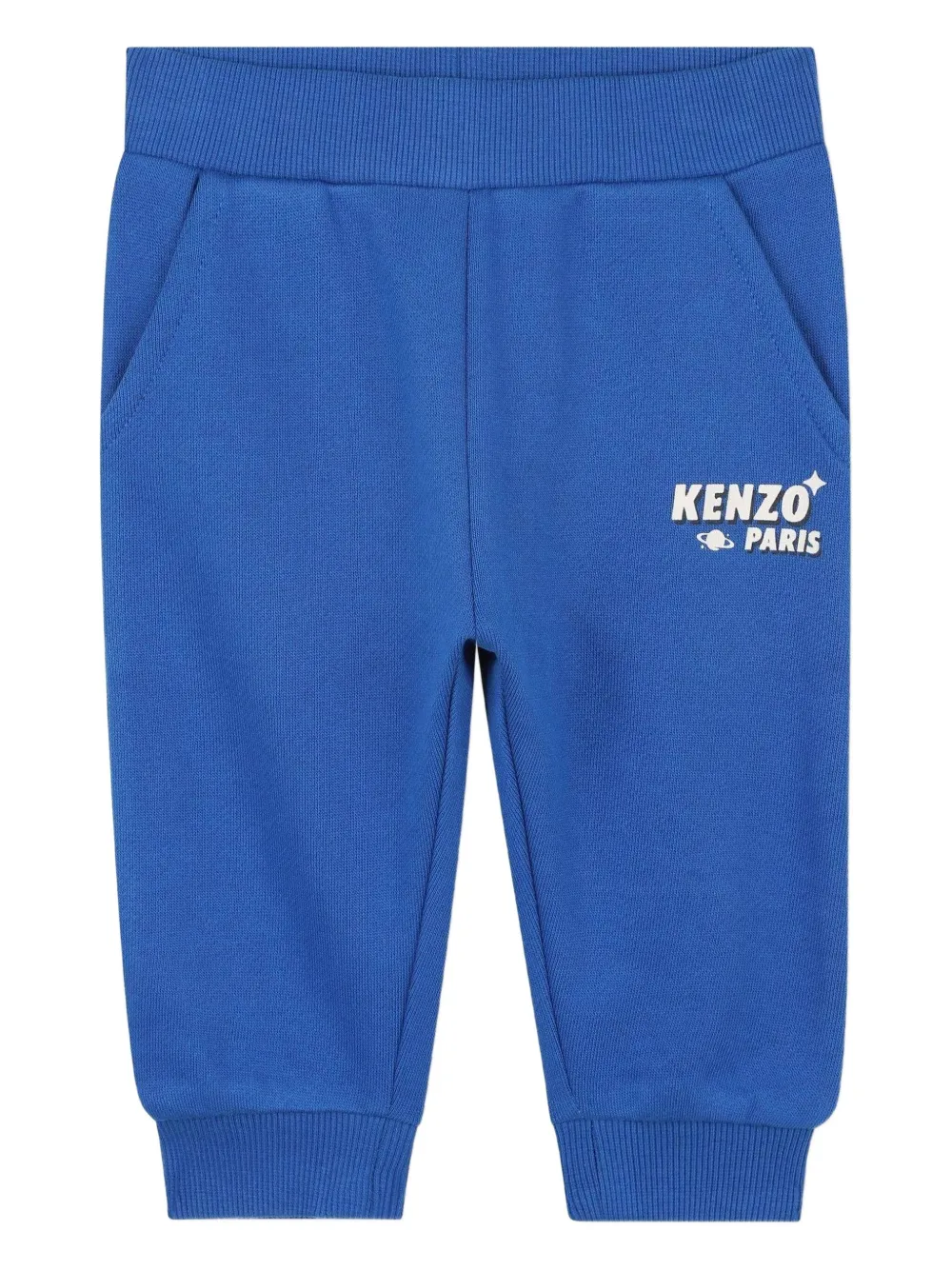 

Спортивный костюм с графичным принтом Kenzo Kids, синий