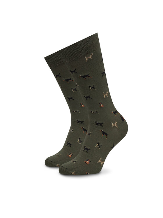 

Высокие мужские носки Mavin Dog MSO0068OL54 Barbour, зеленый