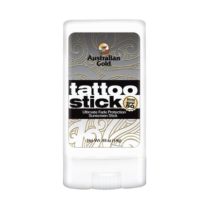 

Солнцезащитный карандаш для татуировок Spf 50 14 г Australian Gold