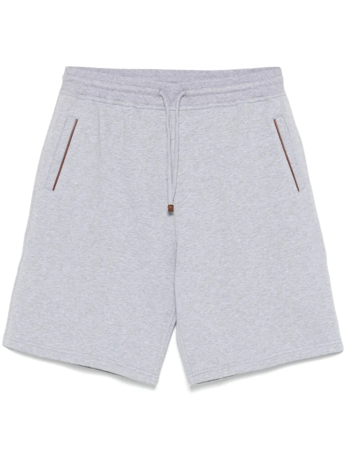 

Brunello Cucinelli меланжевые шорты, серый