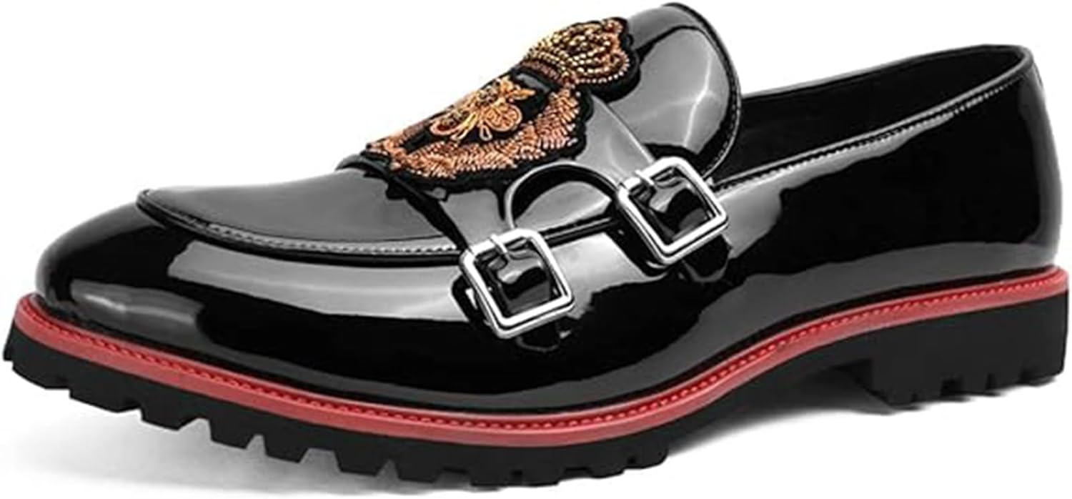 

Лоферы унисекс - нескользящая рифленая подошва Xinduoyu, черный