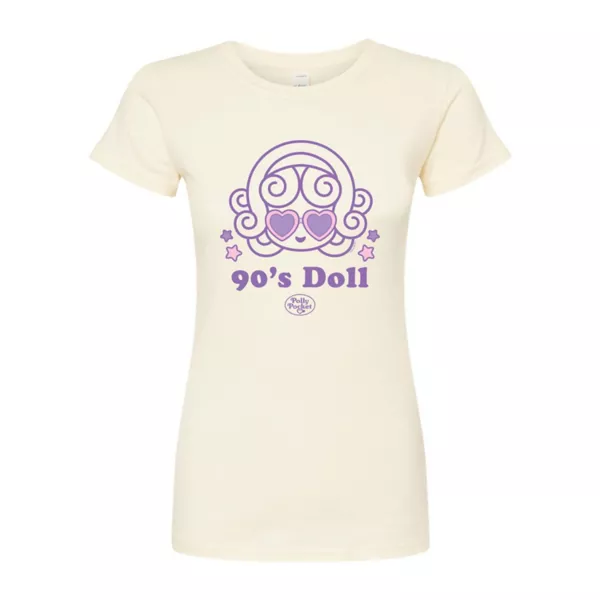 

Футболка в стиле 90-х для подростков Polly Pocket, бежевый
