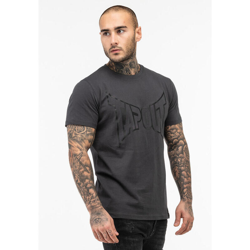 

Спортивная футболка Tapout, серый/черный