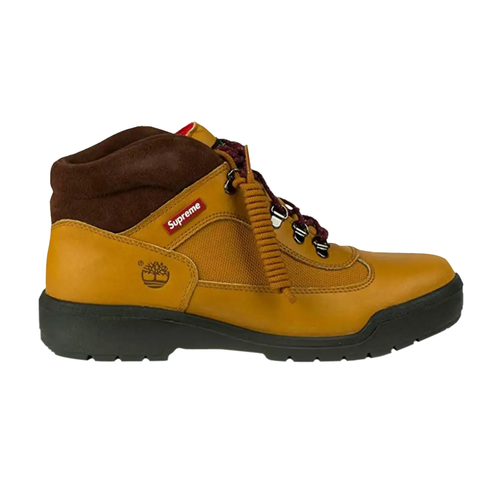 

Ботинки Supreme x Field Timberland, желтый