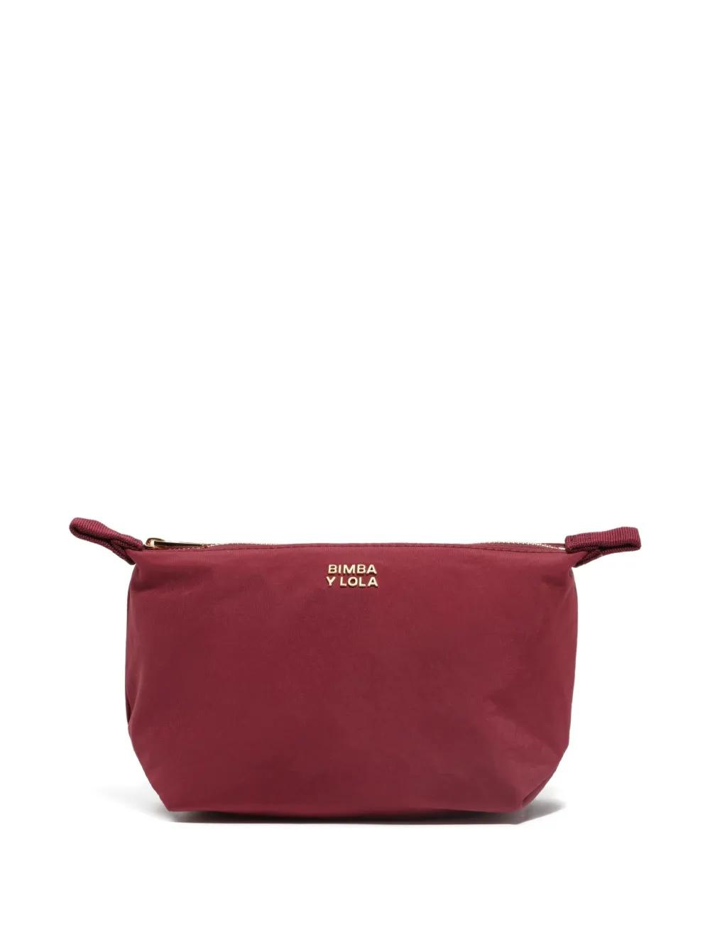 

Косметичка с маленьким логотипом-надписью Bimba Y Lola, красный