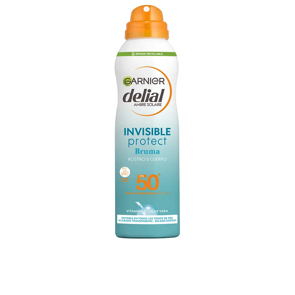 

Солнцезащитный крем Invisible Protect Bruma Rostro Y Cuerpo Spf50+ Garnier, 200 мл