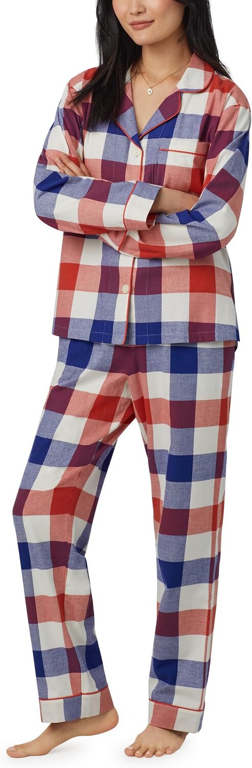 

Пижама Bedhead PJs Long Sleeve Flannel Classic PJ Set, цвет Harvest Plaid