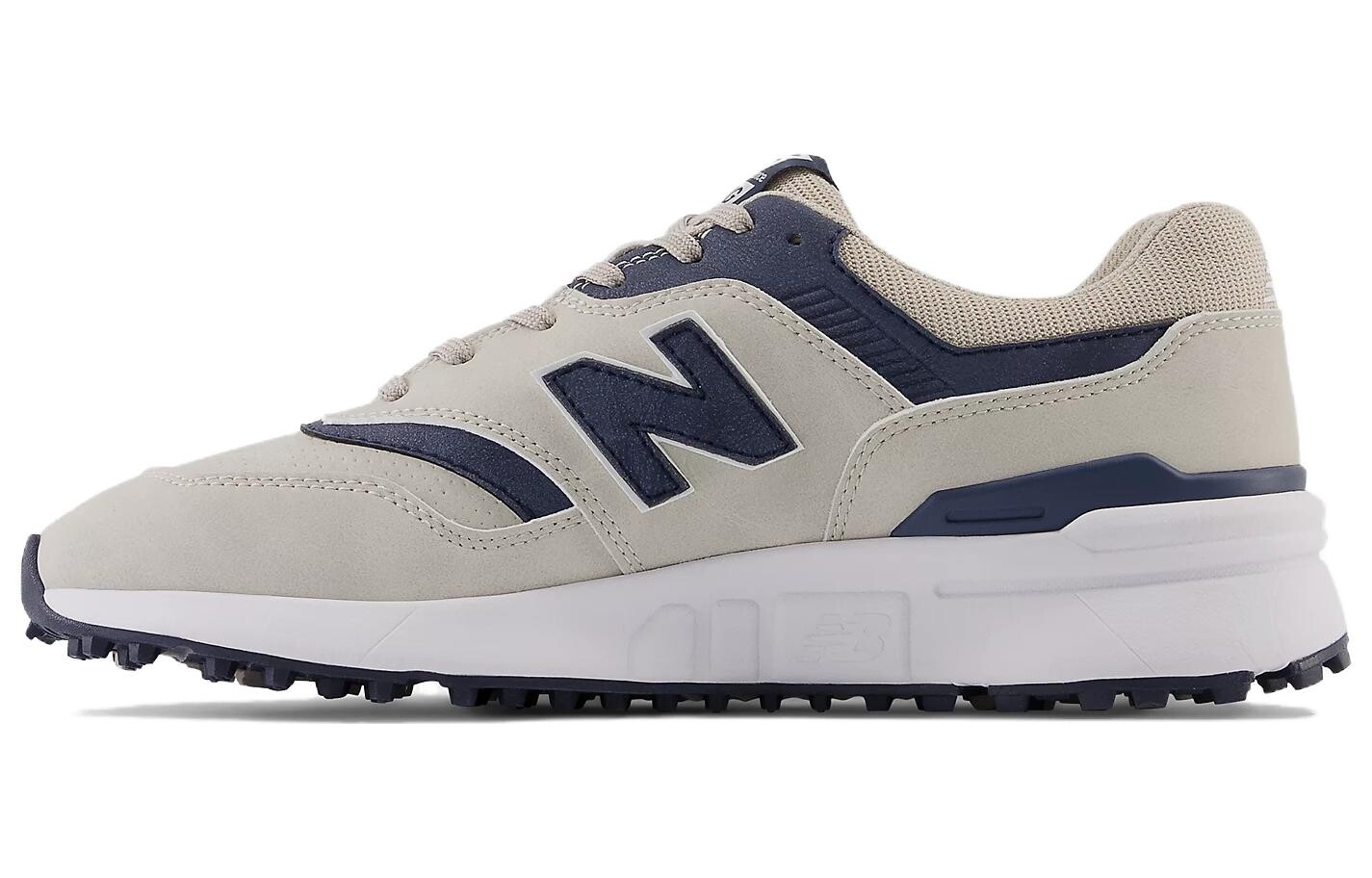 

Кроссовки для гольфа NB 997 мужские с низким верхом белого/синего цвета New Balance