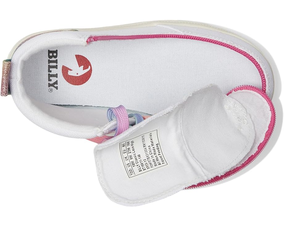 Кроссовки BILLY Footwear Kids Classic Lace High, цвет White Rainbow — фото 2